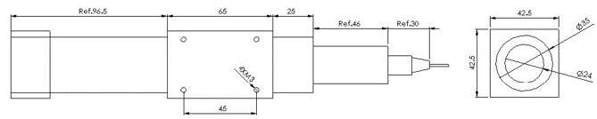 1064nm High Power PM Collimated Beam Output Isolator