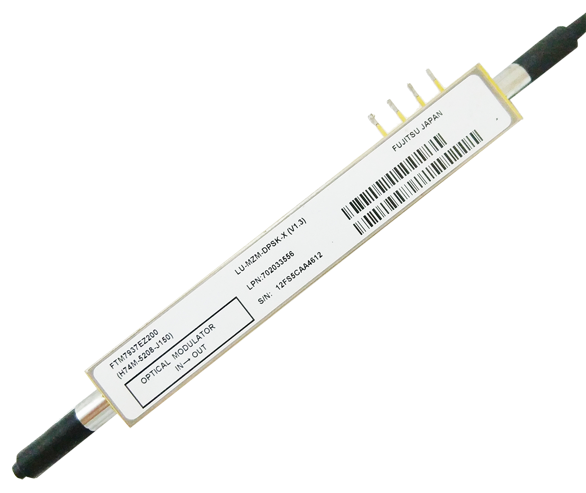 40G 強度調制器  Intensity Modulator  Fujitsu 富士通(tōng) FTM7937EZ