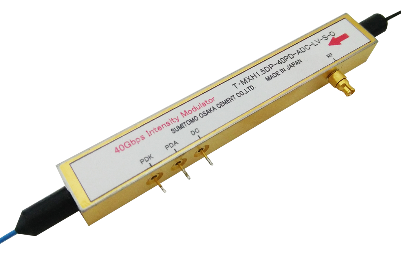 40G 強度調制器 Intensity Modulator Sumitomo 住友 T.MXH1.5-40PD-ADC